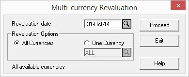 What is currency revaluation?